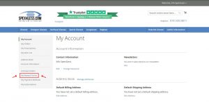 image shows how to access referral section
